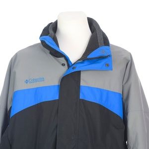 Columbia Core Interchange 3-in-1 Jacket Coat Blue
